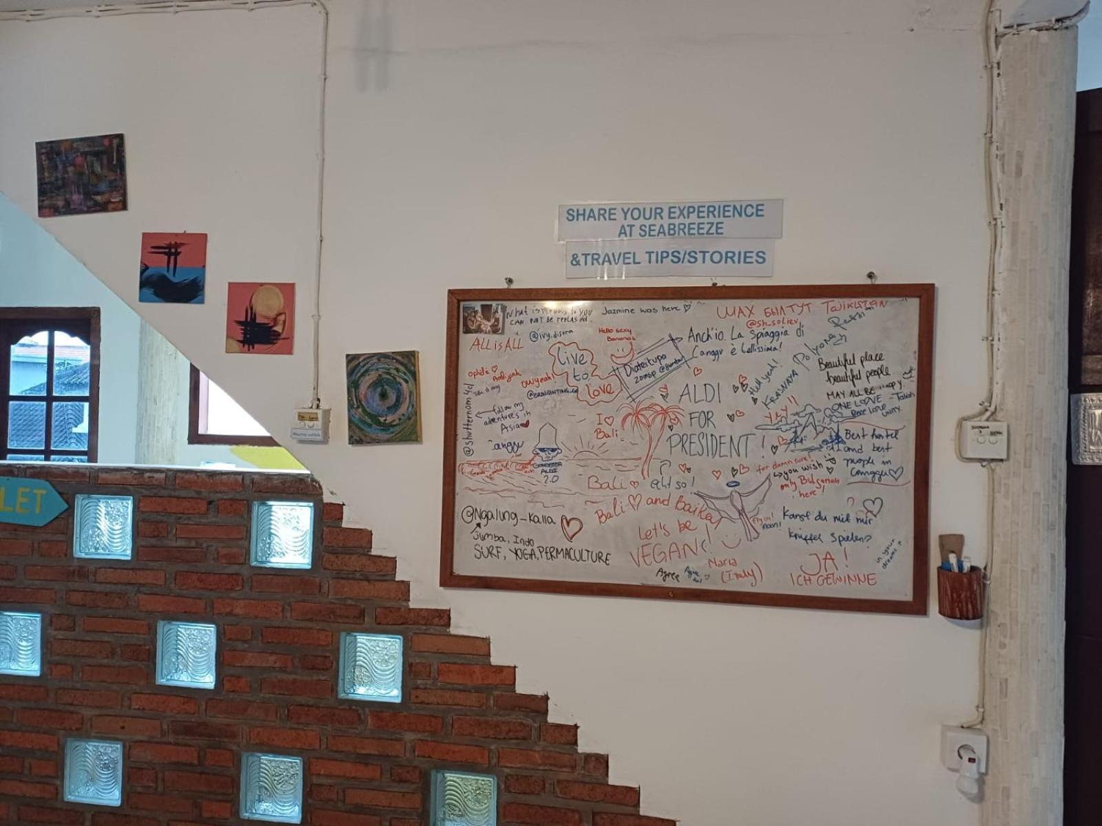 Seabreeze Hostel Bali Canggu  Exterior photo